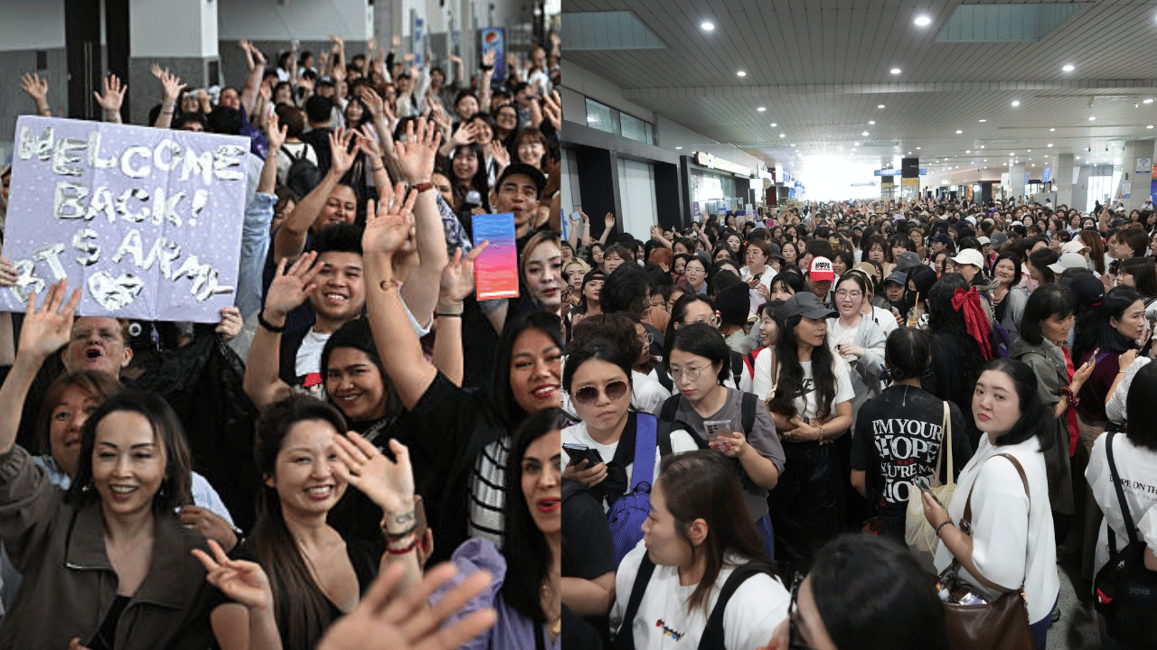 2013 ജൂലൈ 9 നാണ് ബിടിഎസ് ആദ്യമായി ഫാൻസിനെ ആർമി എന്ന് ഔദ്യോ​ഗികമായി പ്രഖ്യാപിച്ചത്. A.R.M.Y എന്നാൽ 'Adorable Representative M.C. for Youth' എന്നാണ് അർത്ഥം. കൂടാതെ ആർമി എന്നത് സൈന്യത്തെയും ശരീര കവചത്തെയും സൂചിപ്പിക്കുന്നു. 
