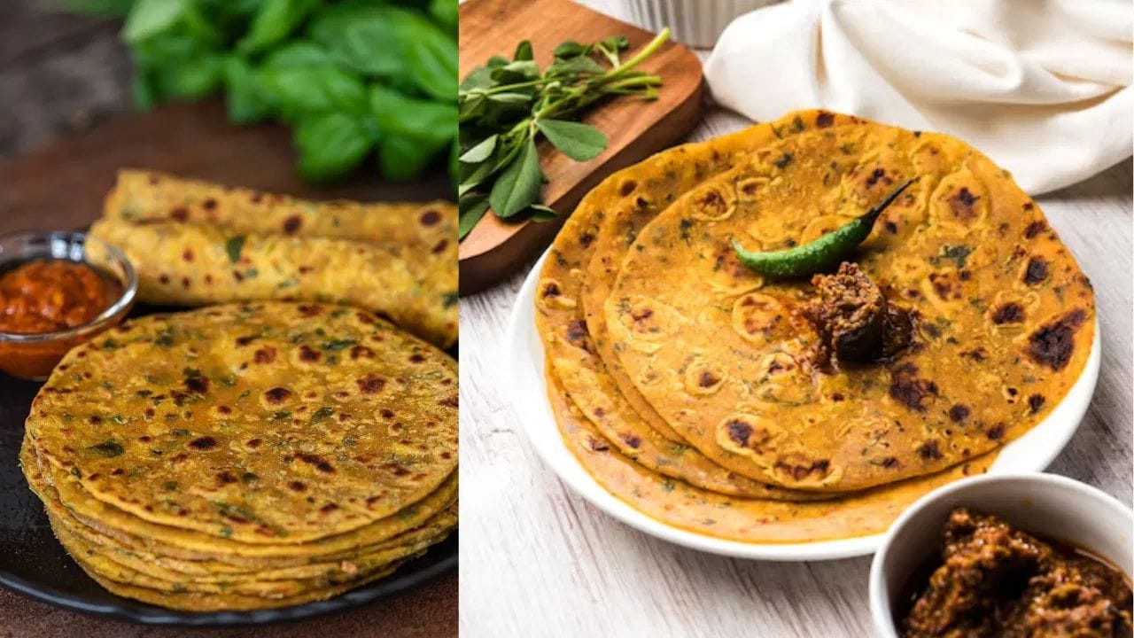 തേപ്ല - എല്ലാ ഗുജറാത്തി വീടുകളിലെയും ഒരു പ്രധാന ഭക്ഷണമായ തേപ്ല, ഗോതമ്പ് മാവിൽ ഉലുവയില, ജീരകം, മഞ്ഞൾ എന്നിവ ചേർത്ത് നിർമ്മിക്കുന്ന ഒരുതരം ചപ്പാത്തിയാണ്. പ്രഭാതഭക്ഷണത്തിനോ, യാത്ര ചെയ്യുമ്പോൾ കഴിക്കാനോ, ഉച്ചഭക്ഷണത്തിനോ ഇത് അനുയോജ്യമാണ്. തൈര്, അച്ചാർ, ചട്നി എന്നിവയോടൊപ്പം സാധാരണയായി ഇത് വിളമ്പാറുണ്ട്.