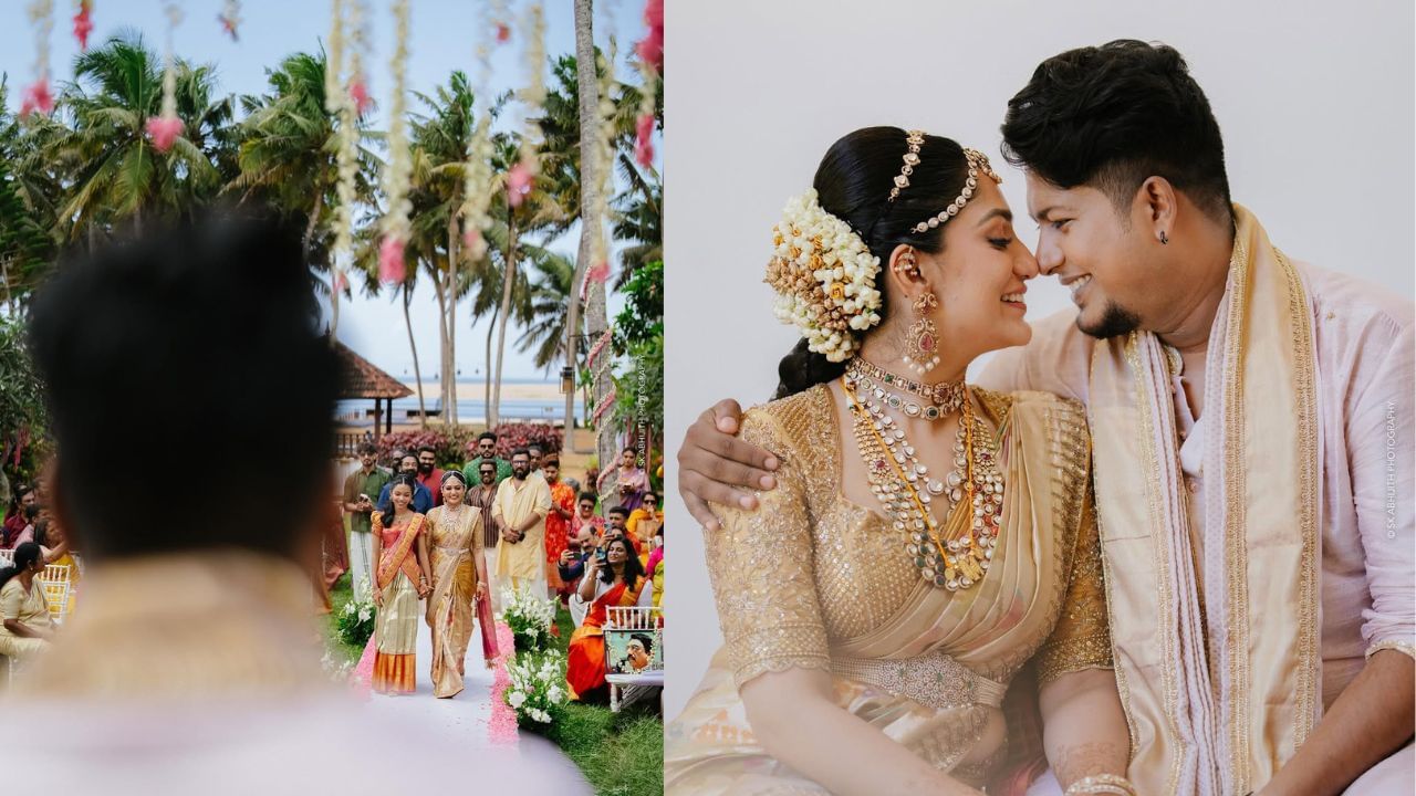 നടിയും അവതാരകയുമായ ആര്യ ബാബു (ആര്യ ബഡായ്) വിവാഹിതയായി. ബി​ഗ് ബോസ് മത്സരാർത്ഥിയും കൊറിയോ​ഗ്രഫറുമായ സിബിൻ ബെഞ്ചമിനാണ് വരൻ. അടുത്ത ബന്ധുക്കളുടെയും സുഹൃത്തുക്കളുടെയും സാന്നിധ്യത്തിലായിരുന്നു വിവാഹം. (Image Credits: Instagram/ Arya badai)