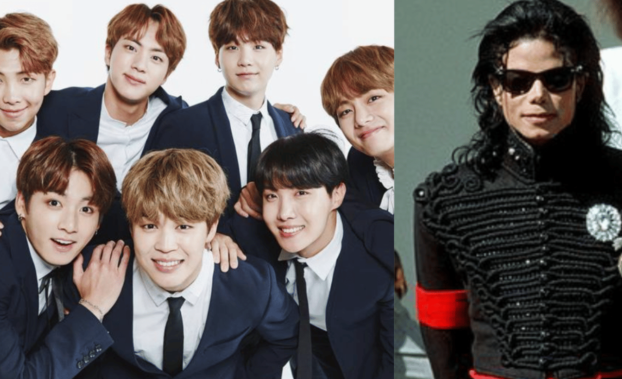 മൈക്കിൾ ജാക്സൺ ട്രിബ്യൂട്ട് ആൽബത്തിൽ ബിടിഎസും പങ്കാളികളാവുന്നു എന്ന തരത്തിൽ നിരവധി വാർത്തകളാണ് കഴിഞ്ഞ ​ദിവസങ്ങളിൽ സോഷ്യൽ മീഡിയ വഴി പ്രചരിച്ചിരുന്നത്. എന്നാൽ അത്തരം വാർത്തകളോട് പ്രതികരിച്ചിരിക്കുകയാണ് ബിടിഎസിന്റെ കമ്പനിയായ ബി​ഗ്ഹി‌റ്റ് മ്യൂസിക്.( Image Credits: Social Media)
