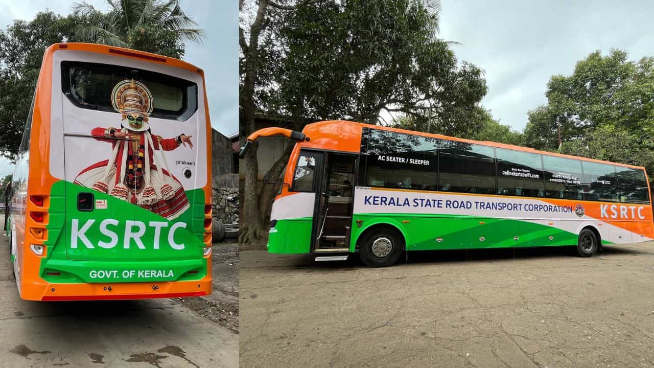 KSRTC New Buses: ഓണത്തിന് കളറാകാൻ കെഎസ്ആർടിസി; പുത്തൻ ബസുകൾ എത്തി, ഇനി യാത്ര ക്ലാസാകും KSRTC New Buses: ഓണത്തിന് കളറാകാൻ കെഎസ്ആർടിസി; പുത്തൻ ബസുകൾ എത്തി, ഇനി യാത്ര ക്ലാസാകും