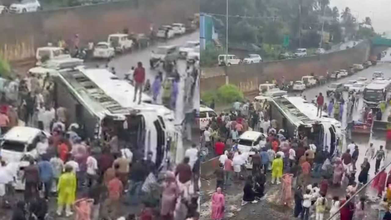 Kuttippuram Bus Accident: കുറ്റിപ്പുറത്ത് വിവാഹ പാർട്ടി സഞ്ചരിച്ച ബസ് മറിഞ്ഞ് വൻ അപകടം; നിരവധി പേർക്ക് പരിക്ക്