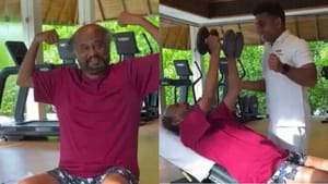 Rajinikanth: 74-ാം വയസിലും ഫിറ്റ്‌നെസ് വിട്ടൊരു കളിയില്ല; രജനികാന്തിന്റെ വർക്ക്ഔട്ട് വീഡിയോ വൈറൽ