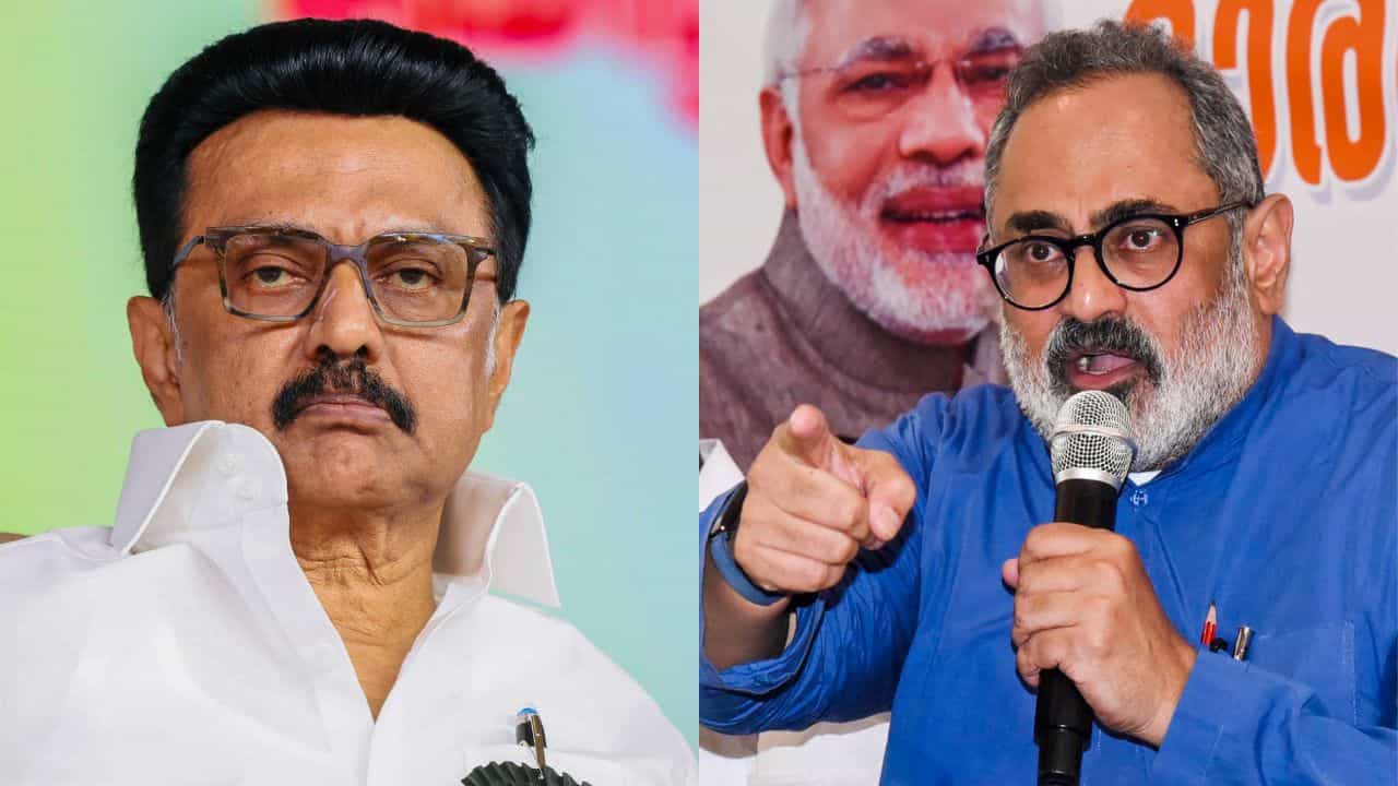 Rajeev Chandrasekhar: ആഗോള അയ്യപ്പസംഗമം രാഷ്ട്രീയ നാടകം; സ്റ്റാലിന്‍ എപ്പോഴാണ് അയ്യപ്പഭക്തനായത്?