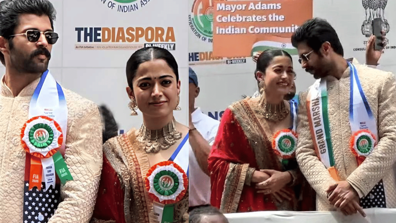 Vijay Devarakonda- Rashmika: ന്യൂയോർക്കിനെ ഇളക്കി മറിച്ച് കൈകോർത്ത് വിജയ്‌യും രശ്മികയും, ചിത്രങ്ങൾ വൈറൽ