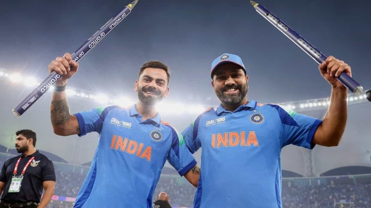 Virat Kohli - Rohit Sharma: കോലിയുടെയും രോഹിതിൻ്റെയും വിരമിക്കൽ തത്കാലം പരിഗണനയിലില്ല; നിലപാടറിയിച്ച് ബിസിസിഐ Virat Kohli - Rohit Sharma: കോലിയുടെയും രോഹിതിൻ്റെയും വിരമിക്കൽ തത്കാലം പരിഗണനയിലില്ല; നിലപാടറിയിച്ച് ബിസിസിഐ