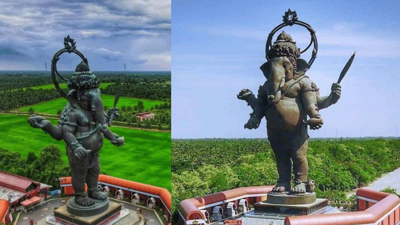 Lord Ganesha Statue: ഇന്ത്യയിലല്ല, ലോകത്തിലെ ഏറ്റവും ഉയരം കൂടിയ ഗണേശ പ്രതിമ ഇവിടെ...