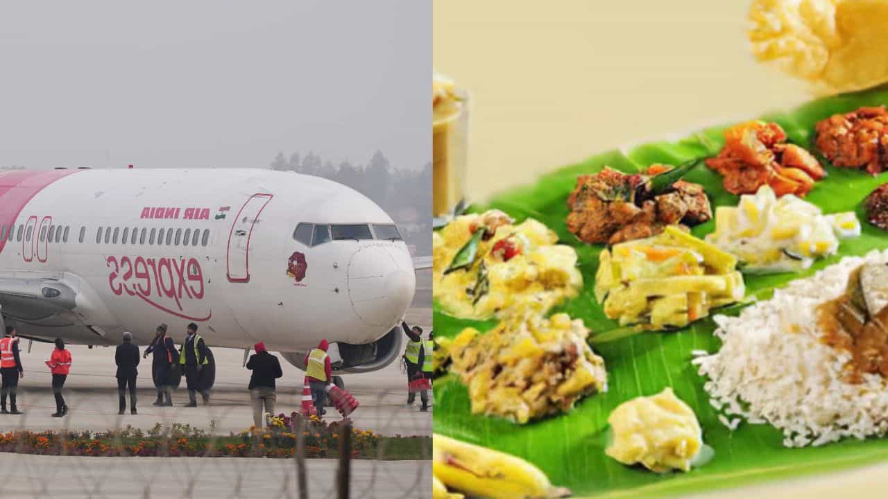 Air India Express Onam Sadhya: ഓണം വൈബ് ഓൺ എയർ; ആകാശത്ത് തൂശനിലയിൽ സദ്യ ഒരുക്കാൻ എയർ ഇന്ത്യ എക്‌സ്പ്രസ്