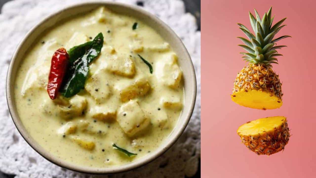 Onam 2025 : ഓണത്തിന് വിളമ്പാൻ ഞൊടിയിടയിൽ തയ്യാറാക്കാം പൈനാപ്പിള്‍ പച്ചടി; റെസിപ്പി