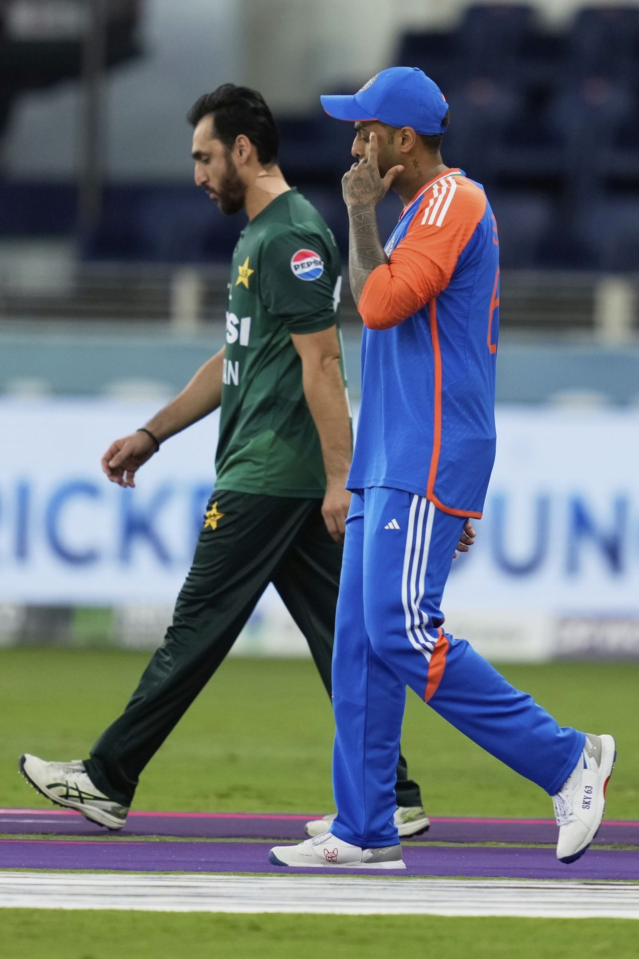 സൂപ്പർ ഫോർ ഘട്ടത്തിൽ പാകിസ്താൻ്റെ എതിരാളികൾ ഇന്ത്യ ആണ്. സെപ്തംബർ 21ന് ദുബായിൽ വച്ച് നടക്കുന്ന സൂപ്പർ ഫോർ മത്സരത്തിലാണ് ഇരു ടീമുകളും വീണ്ടും ഏറ്റുമുട്ടുക. ഗ്രൂപ്പ് എയിൽ നേരത്തെ നടന്ന മത്സരത്തിൽ ഇന്ത്യ പാകിസ്താനെ ഏഴ് വിക്കറ്റിന് പരാജയപ്പെടുത്തിയിരുന്നു.