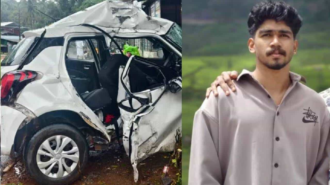 Accident Death: സുഹൃത്തുക്കൾക്കൊപ്പം ഭക്ഷണം കഴിച്ച് മടങ്ങി; നിയന്ത്രണംവിട്ട കാർ മരത്തിലിടിച്ച് യുവാവ് മരിച്ചു