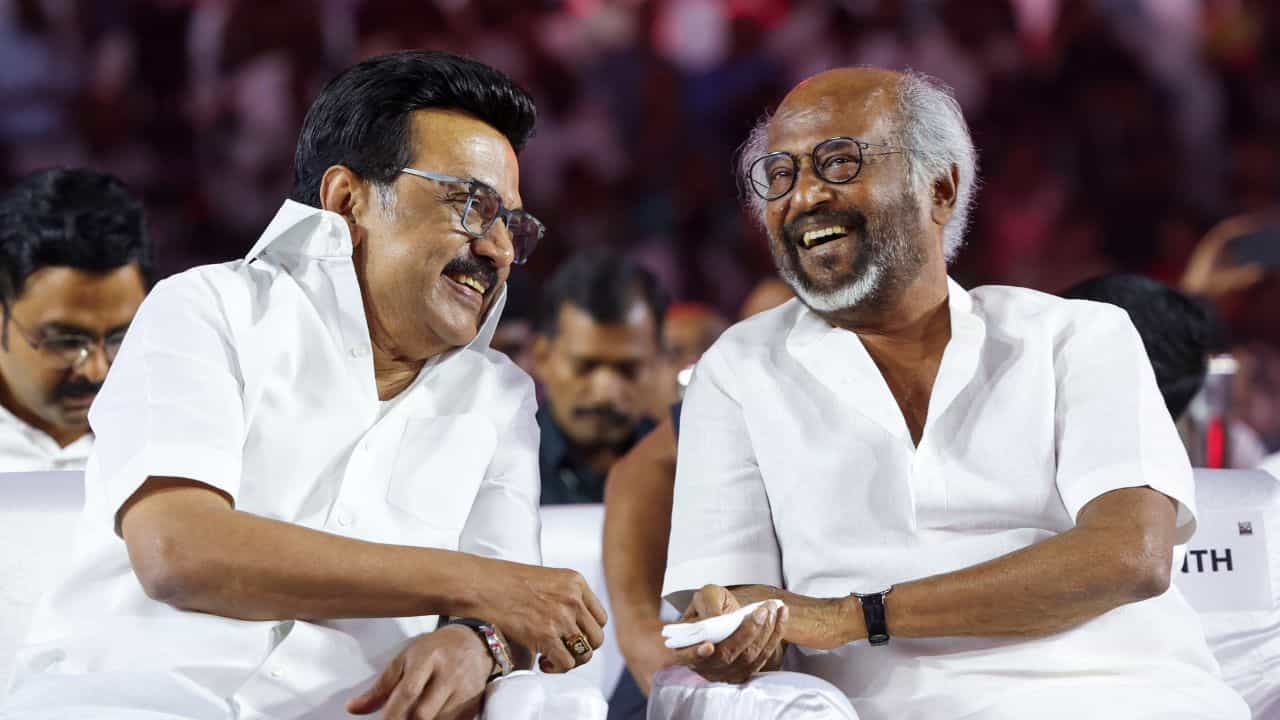 Actor Rajinikanth: ഇന്ത്യൻ രാഷ്ട്രീയത്തിലെ നക്ഷത്രം, എതിരാളികൾക്ക് വെല്ലുവിളി; സ്റ്റാലിനെ പുകഴ്ത്തി നടൻ രജനികാന്ത്