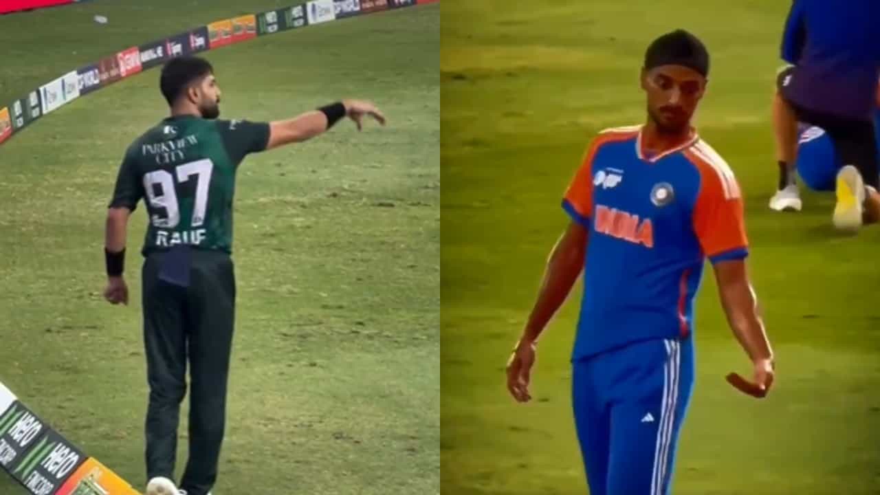 Asia Cup 2025: ഹാരിസ് റൗഫിൻ്റെ ജെറ്റ് സെലബ്രേഷന് അർഷ്ദീപിൻ്റെ മറുപടി; വിഡിയോ വൈറൽ