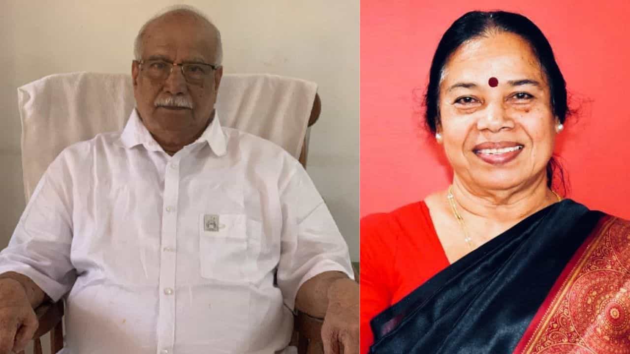 P K Sreemathis teachers husband: പി കെ ശ്രീമതി ടീച്ചറുടെ ഭർത്താവ് ഇ ദാമോദരൻ മാസ്റ്റർ അന്തരിച്ചു