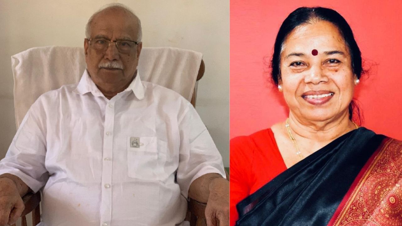 P K Sreemathi’s teachers husband: പി കെ ശ്രീമതി ടീച്ചറുടെ ഭർത്താവ് ഇ ദാമോദരൻ മാസ്റ്റർ അന്തരിച്ചു