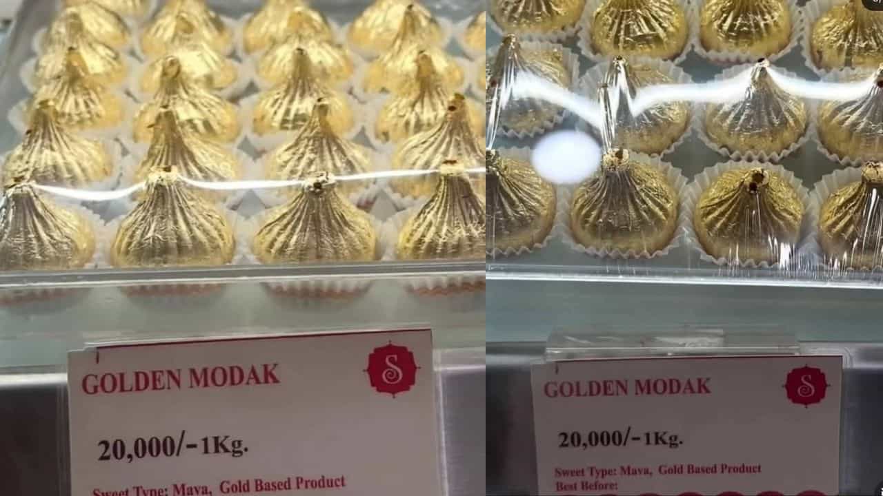 Golden Modak: കിലോയ്ക്ക് 20,000 രൂപ; ഇത്തവണത്തെ ​ഗണേഷ ചതുർത്ഥി ഈ പലഹാരം തൂക്കി