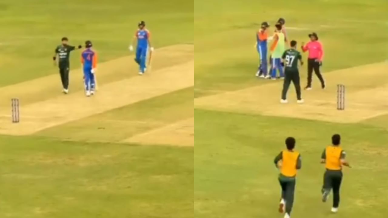 Asia Cup 2025: അഭിഷേകിൻ്റെ മുഖത്തേക്ക് ചൂണ്ടി ആക്രോശിച്ച് ഹാരിസ് റൗഫ്; ഓടിവന്ന റിങ്കു സിംഗ് ചെയ്തത് ഇങ്ങനെ