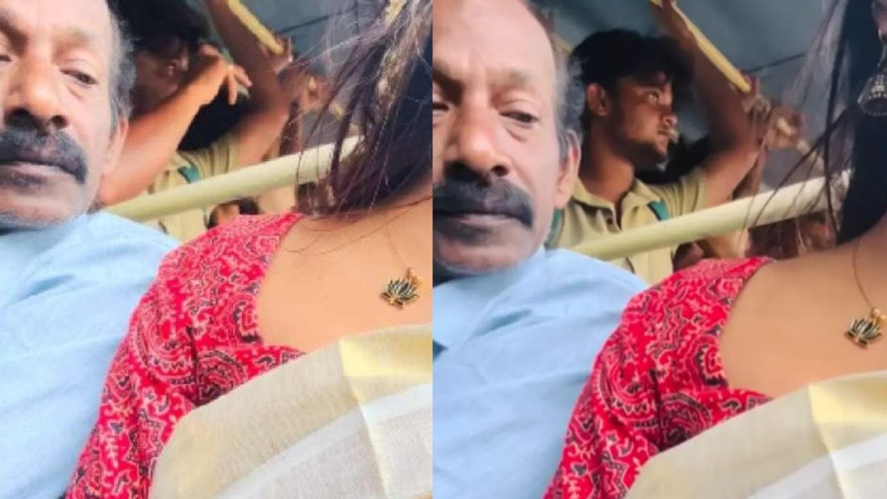 KSRTC Bus Harassment: ‘അവസരം ഉണ്ടാക്കി കൊടുത്തിട്ടല്ലേ, അയാൾ നോക്കുന്നത് ഇവൾ ആസ്വദിക്കുന്നുണ്ട്’; വീഡിയോ പങ്കുവെച്ച യുവതിക്കെതിരെ സൈബര്‍ അറ്റാക്ക്