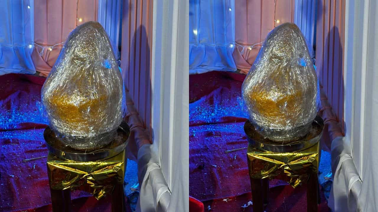 Viral News: ഇതൊക്കെയാണ് ലേലം ആണ്ടവാ! 10 കിലോ ലഡു വിറ്റുപോയത് 2.32 കോടിയ്ക്ക്