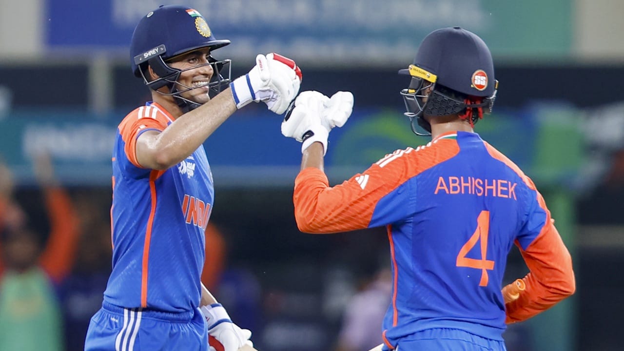 ഓപ്പണര്‍മാരായി അഭിഷേക് ശര്‍മയും ശുഭ്മാന്‍ ഗില്ലും കളിക്കുമെന്നതില്‍ സംശയമില്ല. സൂര്യകുമാര്‍ യാദവ് വണ്‍ ഡൗണായി ഇറങ്ങും. നാലാം നമ്പറില്‍ തിലക് വര്‍മയെത്തും  (Image Credits: PTI)