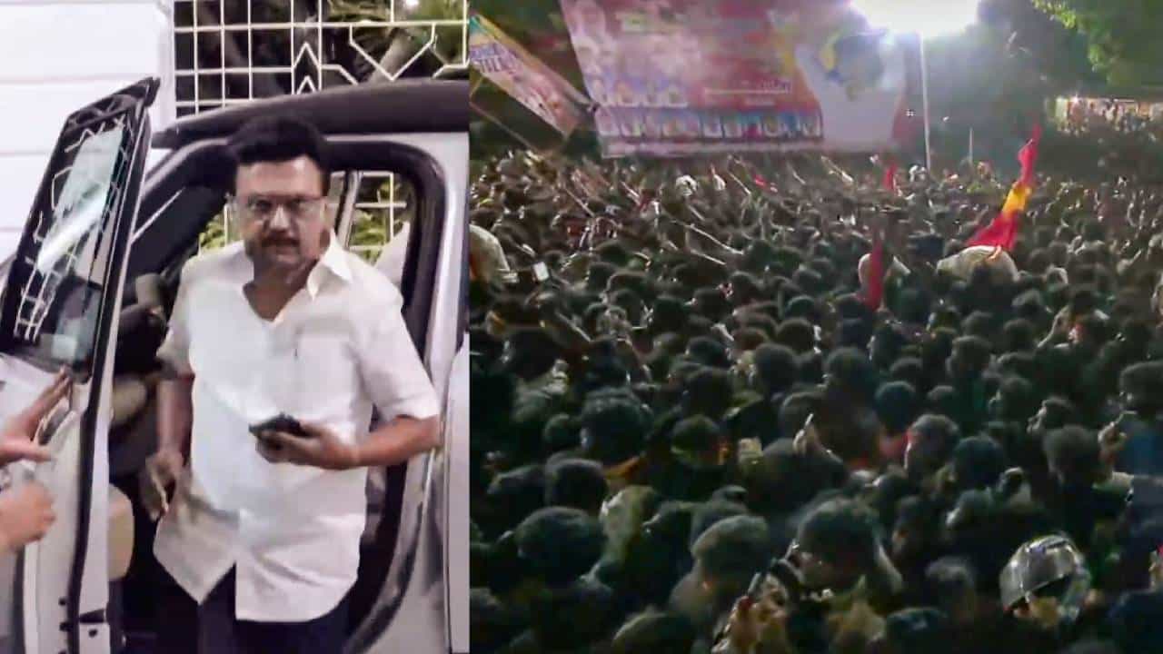 TVK Rally Stampede: സങ്കടകടലായി തമിഴകം; മരണം 39 ആയി; പുലർച്ചെ കരൂരിലെ ആശുപത്രി സന്ദർശിച്ച് എം.കെ.സ്റ്റാലിന്‍