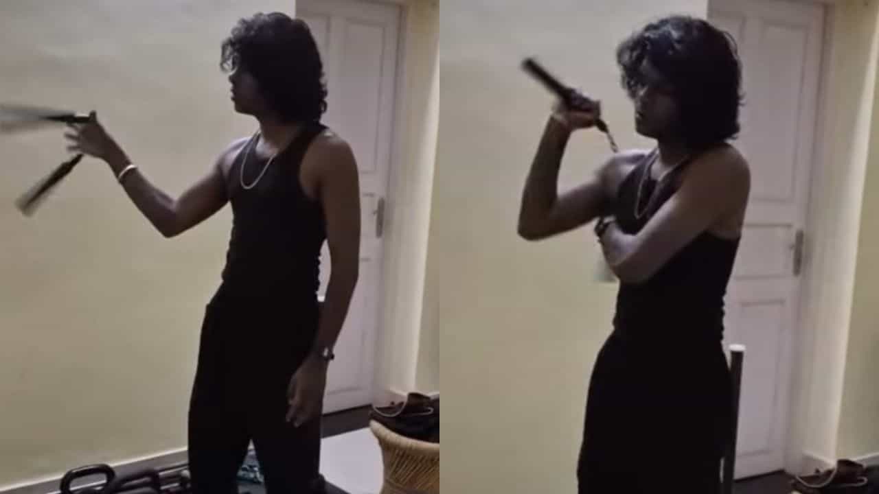 Vedan: നഞ്ചക്ക് കറക്കി കയ്യടി നേടി വേടൻ; ഇതും വശമുണ്ടായിരുന്നോ എന്ന് ആരാധകർ, വീഡിയോ വൈറൽ