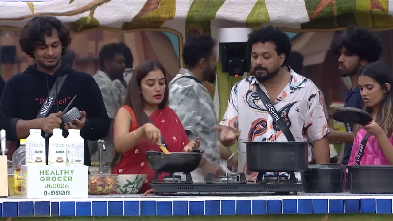 Bigg Boss Malayalam Season 7: നോൺ വെജ് ഉണ്ടാക്കിയ ആൾ വെജ് ഉണ്ടാക്കിയാൽ കഴിക്കില്ലെന്ന് ജിഷിൻ; അത് ശരിയായ നിലപാടല്ലെന്ന് ഒനീൽ