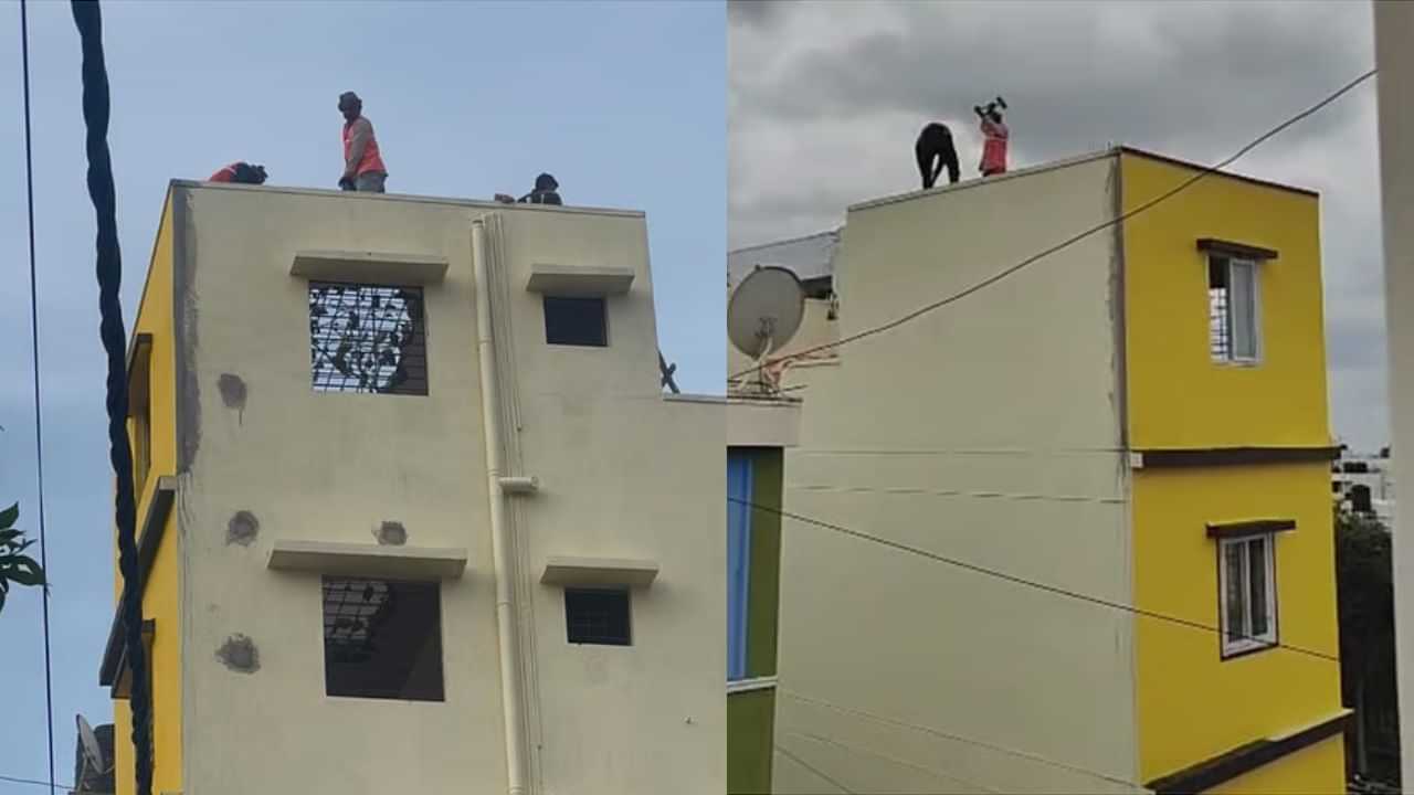 Bengaluru Building: നിയമങ്ങള്‍ ലംഘിച്ചുള്ള നിര്‍മ്മാണം; ബെംഗളൂരുവില്‍ അഞ്ചുനില കെട്ടിടം ചരിഞ്ഞു