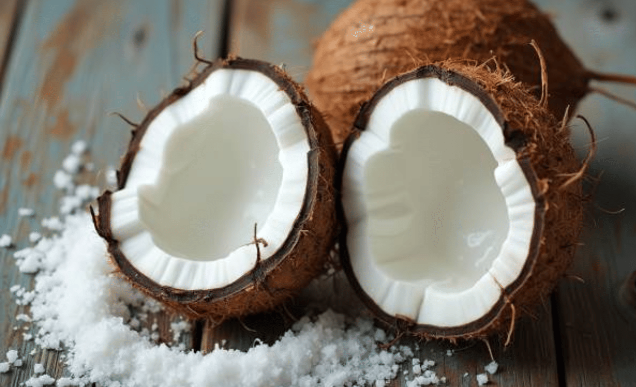 വെളിച്ചെണ്ണ വിലയ്ക്കൊപ്പം തേങ്ങ വിലയും കുതിക്കുന്നുണ്ട്. മൊത്തവില 65 രൂപയും ചില്ലറ വില്പന വില 75 രൂപയുമാണ്. പൊതിക്കാത്ത തേങ്ങ 25-30 രൂപയ്ക്കും പൊതിച്ച തേങ്ങ കിലോയ്ക്ക് 60 രൂപയ്ക്കുമാണ് കർഷകർ വിൽക്കുന്നത്. (Image Credit: Getty Images)