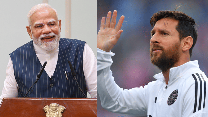 പ്രധാനമന്ത്രിയുടെ ജന്മദിനം; പിറന്നാൾ സമ്മാനവുമായി ലയണല് മെസി പ്രധാനമന്ത്രിയുടെ ജന്മദിനം; പിറന്നാൾ സമ്മാനവുമായി ലയണല് മെസി
