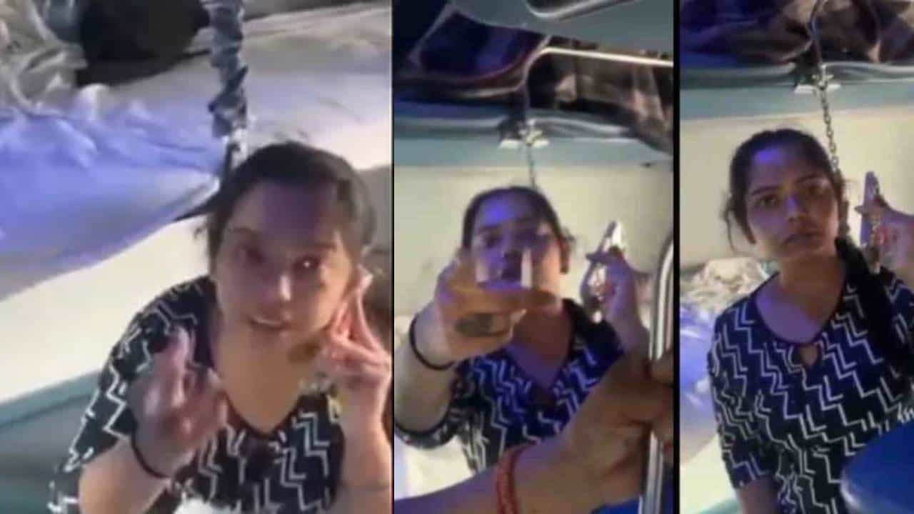 Viral Video: നീ പോയി പൊലീസിനെ വിളി.., ഇത് നിങ്ങളുടെ ട്രെയിൻ അല്ല; ട്രെയിനിലെ എസി കോച്ചില്‍ പുകവലിച്ച് യുവതി; വീഡിയോ വൈറൽ