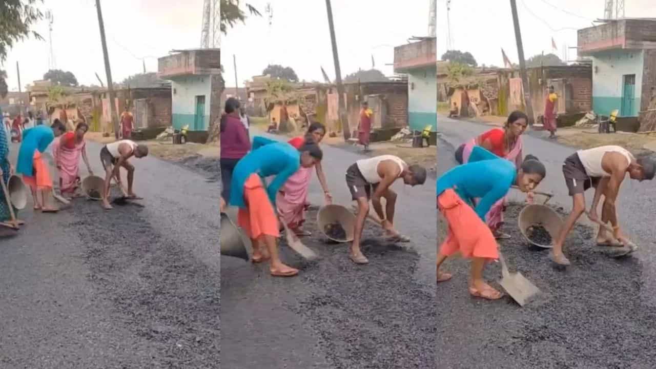 Viral video: റോഡ് മോഷ്ടിച്ചവർ.. ഇവിടുണ്ട്,  വിചിത്ര സംഭവത്തിനു പിന്നിലെ സത്യം ഇതാണ്..