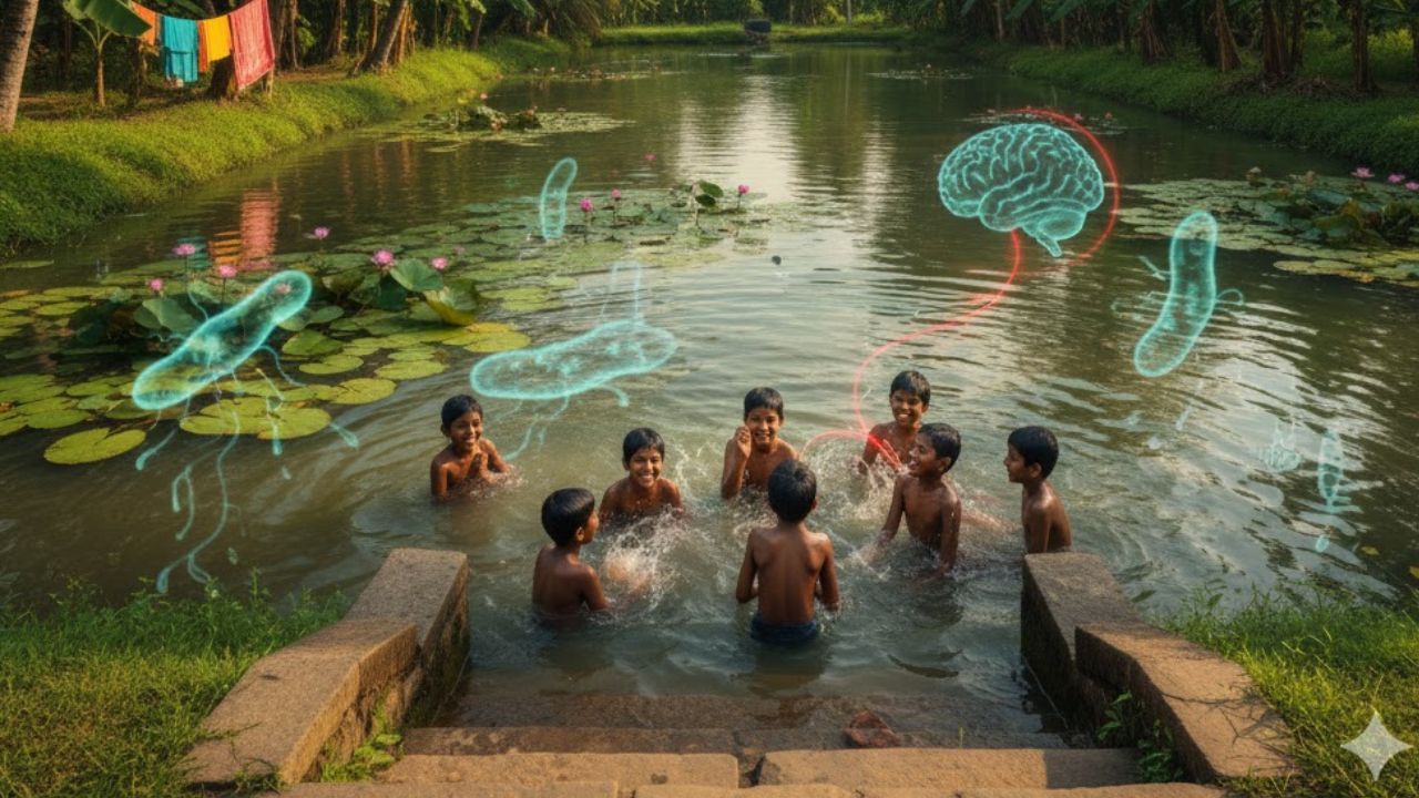 കേരളത്തിൽ ഇപ്പോൾ ഭീതി പടർത്തിക്കൊണ്ടിരിക്കുന്ന... പല മരണങ്ങൾക്ക് കാരണമായ ബ്രെയിൽ ഈറ്റിങ് അമീബ എവിടെ നിന്ന് വന്നു എന്ന ചോദ്യം പലപ്പോഴും ഉയർന്നു കേൾക്കുന്നതാണ്. ആളെക്കൊല്ലി അമീബ അഥവാ Naegleria fowleri എന്ന ഈ ഏകകോശ ജീവി കേരളത്തിലെ കുളങ്ങളിൽ പുറത്തുനിന്ന് വരുന്നതല്ല. അത് നമ്മുടെ പരിസ്ഥിതിയിൽ  സ്വാഭാവികമായിത്തന്നെ കാണപ്പെടുന്ന ഒന്നാണ്.