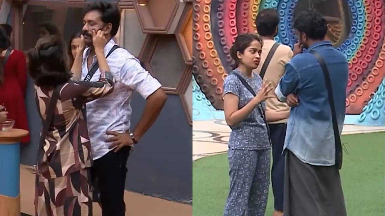 Bigg Boss Malayalam Season 7; ആദിലയുടെ പെരുമാറ്റം സഹിക്കാനാവുന്നില്ല, വെറുപ്പാണ്; പെങ്ങളൂട്ടിക്കെതിരെ കളി മാറ്റി പിടിച്ച് ഷാനവാസ് Bigg Boss Malayalam Season 7; ആദിലയുടെ പെരുമാറ്റം സഹിക്കാനാവുന്നില്ല, വെറുപ്പാണ്; പെങ്ങളൂട്ടിക്കെതിരെ കളി മാറ്റി പിടിച്ച് ഷാനവാസ്
