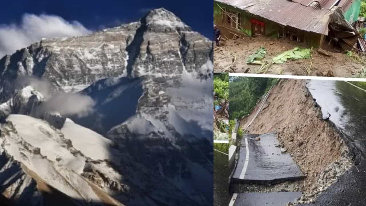 Mount Everest Weather Fury: മഴയും മഞ്ഞും മരണമണി മുഴക്കി; നേപ്പാൾ, ഇന്ത്യ, ടിബറ്റ്, ഭൂട്ടാൻ എന്നിവിടങ്ങളിൽ ‌വൻ നാശം