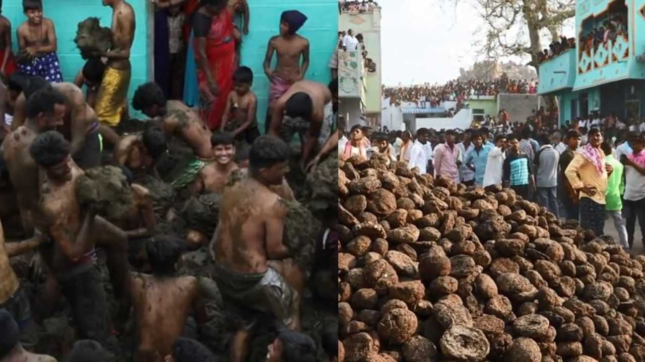 Gore Habba: ഗ്രാമവാസികൾ പരസ്പരം ചാണകം എറിഞ്ഞ് ആഘോഷം; ദീപാവലിക്ക് ശേഷം സവിശേഷ ആചാരവുമായി ഇന്ത്യയിലെ ​ഗ്രാമം