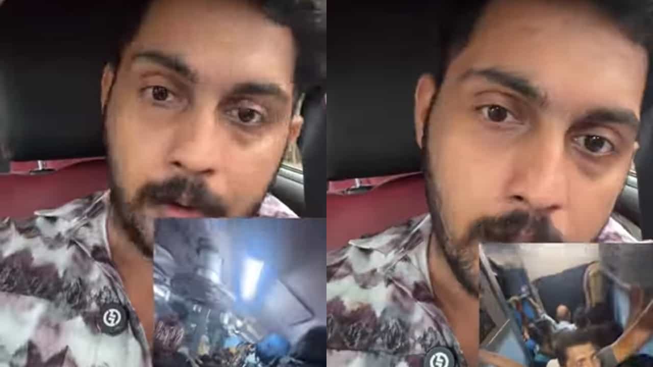 Indecent Act On Train Journey: എറണാകുളത്തുനിന്ന് കൊല്ലത്തേക്കുള്ള ട്രെയിൻ യാത്രക്കിടെ അശ്ലീല ചേഷ്ടകൾ; വിഡിയോ വൈറൽ