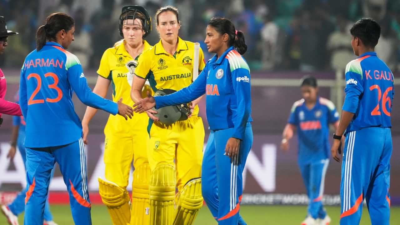 Womens ODI World Cup 2025: ഇന്ത്യ - ഓസ്ട്രേലിയ സെമിയിൽ മഴ സാധ്യത; കളി മുടങ്ങിയാൽ ഇന്ത്യക്ക് തിരിച്ചടി Womens ODI World Cup 2025: ഇന്ത്യ - ഓസ്ട്രേലിയ സെമിയിൽ മഴ സാധ്യത; കളി മുടങ്ങിയാൽ ഇന്ത്യക്ക് തിരിച്ചടി
