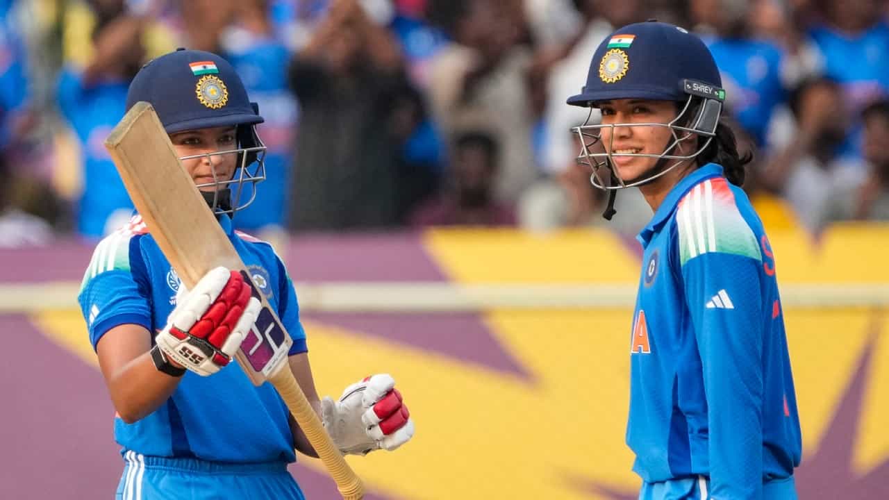 Womens ODI World Cup 2025: പൊളിച്ചടുക്കി മന്ദനയും റാവലും; ഓസ്ട്രേലിയക്ക് മുന്നിൽ മികച്ച സ്കോറുയർത്തി ഇന്ത്യ