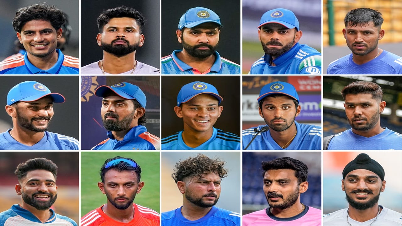 ഓസ്‌ട്രേലിയക്കെതിരായ ഏകദിന പരമ്പരയ്ക്കുള്ള ആദ്യ ബാച്ച് ഇന്ത്യന്‍ ടീം പുറപ്പെട്ടു. സീനിയര്‍ താരങ്ങളായ വിരാട് കോഹ്ലിയും, രോഹിത് ശര്‍മയും ആദ്യ ബാച്ചിലുണ്ട്. ഏകദിന പരമ്പരയിലെ ആദ്യ മത്സരം ഒക്ടോബര്‍ 19നാണ് (Image Credits: PTI)