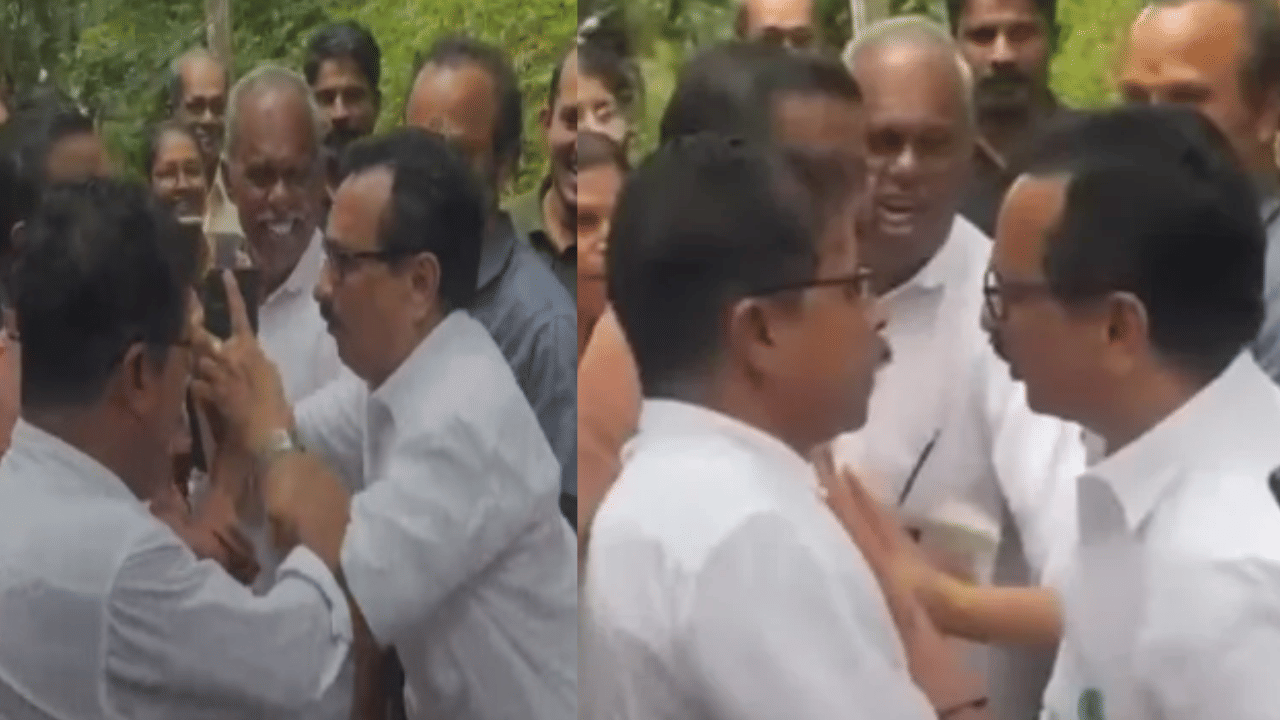 Koothuparamb: മാലിന്യ പ്രശ്നം പരിഹരിച്ചില്ല; കൂത്തുപറമ്പ് എംഎൽഎയെ കയ്യേറ്റം ചെയ്‌ത്‌ നാട്ടുകാർ