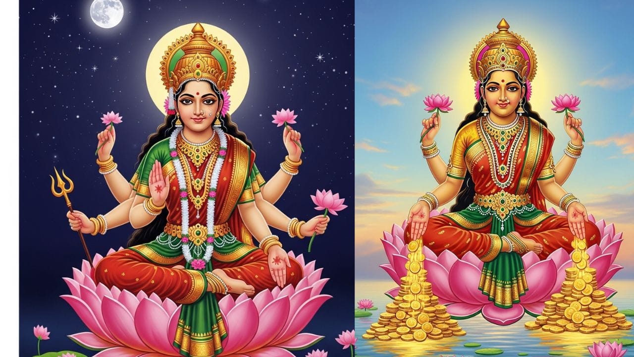 ലക്ഷ്മി ബീജ മന്ത്രം ജപിക്കുക : വെള്ളിയാഴ്ച ദിവസത്തിൽ ലക്ഷ്മി പ്രീതി നേടാനായി ദേവിയുടെ ബീജ മന്ത്രം ജപിക്കുന്നത് നല്ലതാണ്.," ഓം ശ്രീ മഹാലക്ഷ്മായേ നമഃ ". 108 തവണ ജപിക്കണം. അങ്ങനെ ചെയ്യുന്നത് ഐശ്വര്യം വിജയം ഭാഗ്യം എന്നിവ ജീവിതത്തിൽ ഉണ്ടാകും. വെളുത്ത വസ്ത്രം ധരിച്ച് ലക്ഷ്മി ദേവിയെ പൂജിച്ചാൽ സാമ്പത്തിക വളർച്ച ഉണ്ടാകുമെന്ന് വിശ്വസിക്കപ്പെടുന്നു. (Photos Credit: https: easy peasy ai)