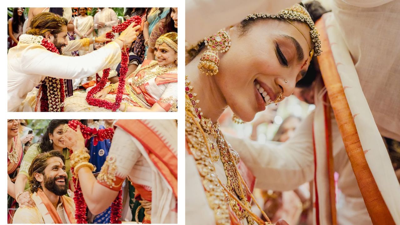 പരസ്പരം കണ്ടുമുട്ടിയതും എങ്ങനെ പ്രണയത്തിലായി തുടങ്ങിയ പല കാര്യങ്ങൾ ഇവർ ആരാധകരോട് പങ്കുവയ്ക്കാറുണ്ട്. ഇതെല്ലാം തന്നെ പലപ്പോഴായി സോഷ്യൽ മീഡിയയിൽ വൈറൽ ആകാറുമുണ്ട്. അത്തരത്തിൽ നാ​ഗചൈതന്യ ശോഭിതയെ കുറിച്ച് പറഞ്ഞ ചില കാര്യങ്ങളാണ് ഇപ്പോൾ വീണ്ടും ചർച്ചയാകുന്നത്. ശോഭിതയില്ലാതെ തനിക്കൊരു ജീവിതം ഇല്ലെന്നാണ് നാഗ പറയുന്നത്.  (Photo credit: Social media)