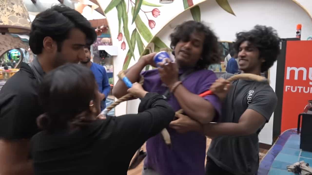 Bigg Boss Malayalam Season 7: ക്യാപ്റ്റൻസിയ്ക്കായി പിടിവള്ളി ടാസ്ക്; അനുമോളെ മനപൂർവം ശല്യപ്പെടുത്തി നെവിൻ