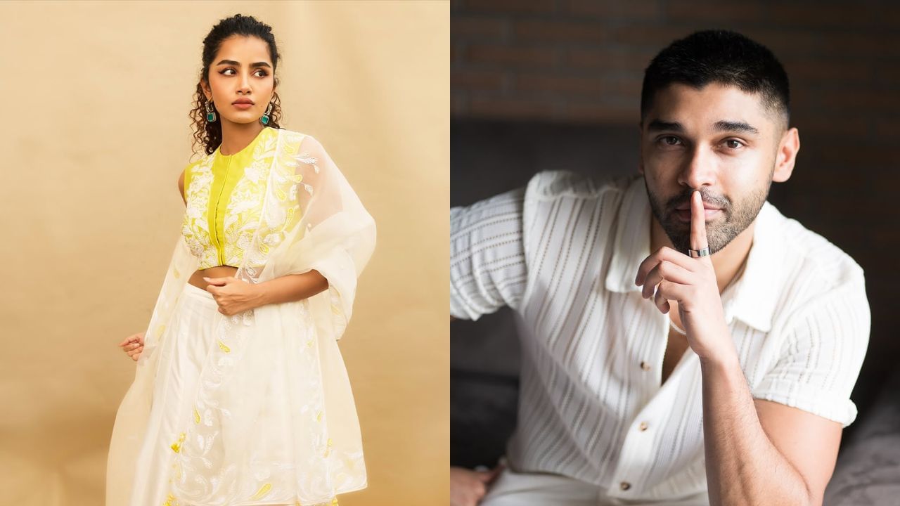 കഴിഞ്ഞ കുറച്ചു നാളുകളായി ഇരുവരും തമ്മിൽ പ്രണയത്തിലാണെന്ന തരത്തിൽ ഗോസിപ്പുകൾ തലപൊക്കുന്നുണ്ട്. ഇതിനിടയിലാണ് പേളി മാണിയുടെ പരിപാടിയിൽ എത്തി  ധ്രുവ് ചില കാര്യങ്ങൾ പറഞ്ഞത്. മലയാളത്തിലെ ഏത് സിനിമയാണ് തനിക്ക് ഏറ്റവും ഇഷ്ടം എന്ന പേളിയുടെ ചോദ്യത്തിന് ഭ്രമയു​ഗം എന്നാണ് താരത്തിന്റെ മറുപടി.(PHOTO: SOCIAL MEDIA)