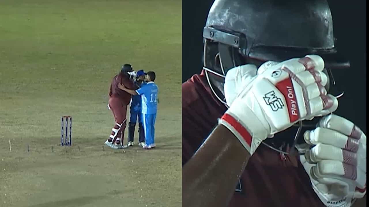 Viral News: കണ്ടവരെല്ലാം സ്തംഭിച്ചുപോയി; വന്‍ അപകടത്തില്‍ നിന്ന് വെസ്റ്റ് ഇന്‍ഡീസ് താരത്തെ രക്ഷിച്ചത് ഹെല്‍മറ്റ്; വീഡിയോ