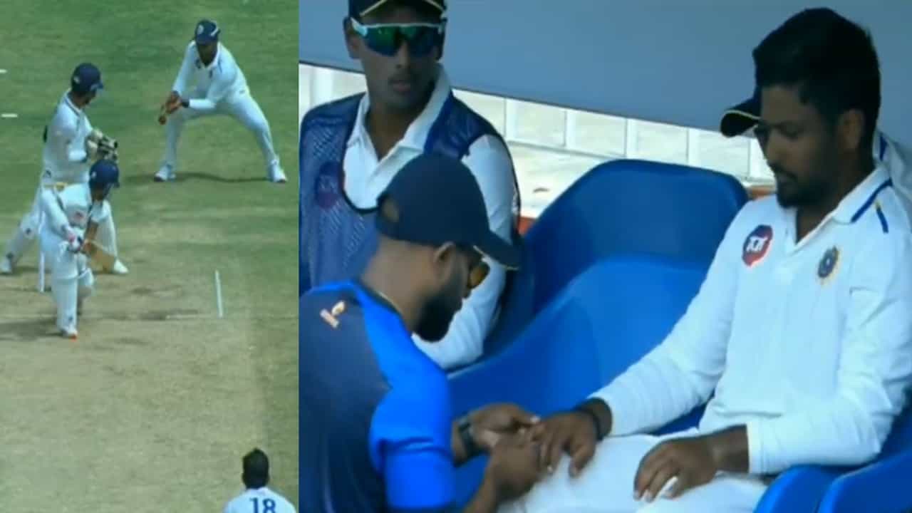 Sanju Samson: സഞ്ജു സാംസണ് ഓസീസ് പര്യടനത്തില് കളിക്കുമോ? വില്ലനായി വിരലിനേറ്റ പരിക്ക് Sanju Samson: സഞ്ജു സാംസണ് ഓസീസ് പര്യടനത്തില് കളിക്കുമോ? വില്ലനായി വിരലിനേറ്റ പരിക്ക്