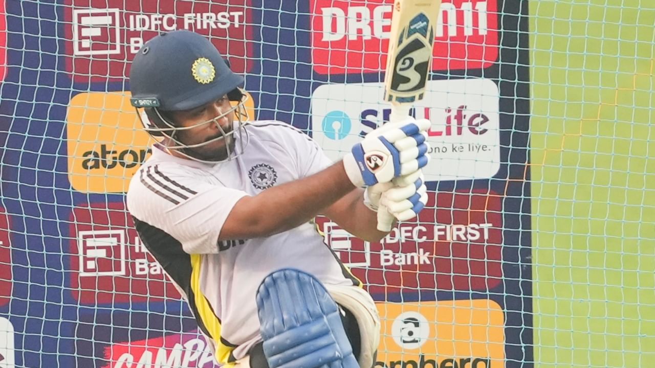 Sanju Samson: കീപ്പിങ് ഗ്ലൗവിൽ പരിശീലിച്ച് സഞ്ജു സാംസൺ; ഓസ്ട്രേലിയക്കെതിരെ കളിക്കുമെന്ന് സൂചന