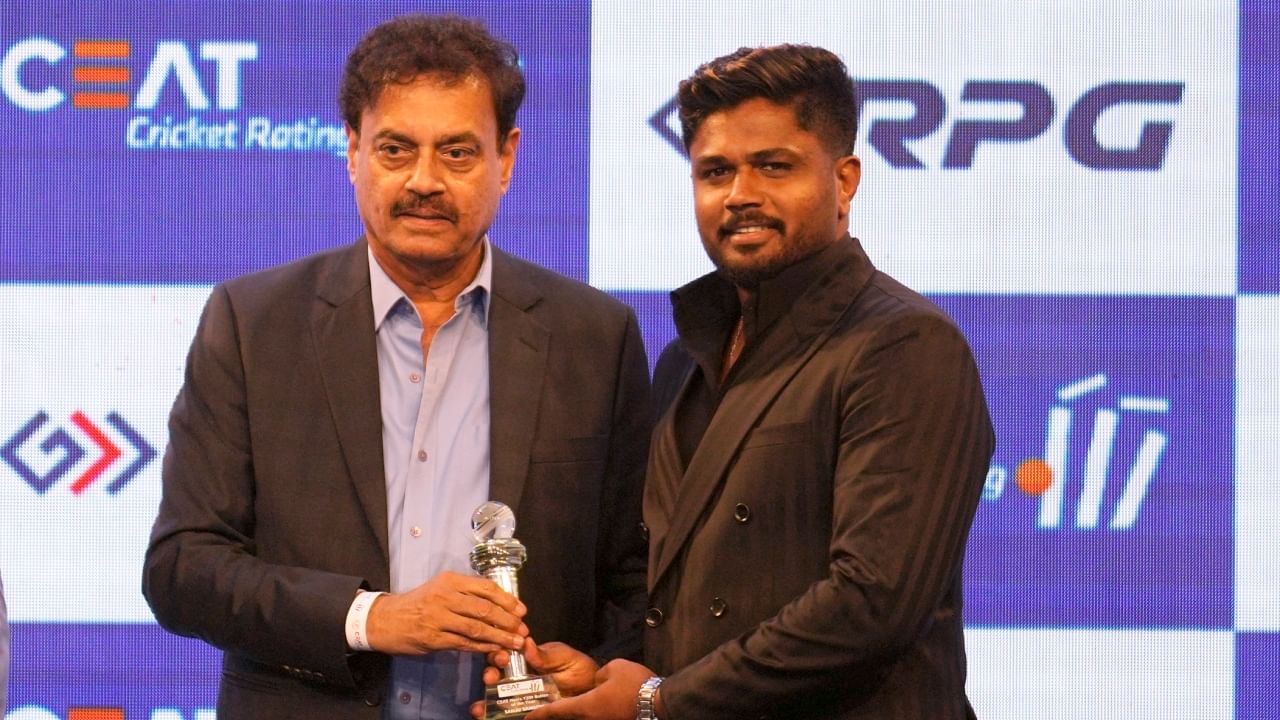 Sanju Samson: ‘അവാർഡ് സമർപ്പിക്കുന്നത് ഭാര്യയ്ക്ക്’; പോയ വർഷത്തെ മികച്ച ടി20 ബാറ്ററായി സഞ്ജു സാംസൺ