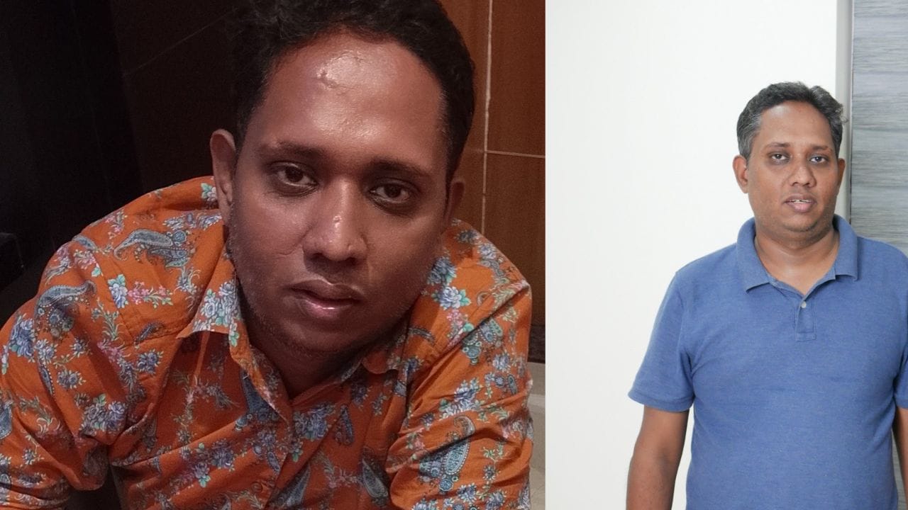 കഴിഞ്ഞ ദിവസം തനിക്ക് ക്യാൻസർ ആണെന്നൊരു പോസ്റ്റുമായി സന്തോഷ് എത്തിയിരുന്നു. കൂടി വന്നാൽ ഇനി 2 മാസം കൂടെ... എന്നായിരുന്നു സന്തോഷിന്റെ പോസ്റ്റ്. ഇതിനു പിന്നാലെ ആളുകൾ എത്തിതുടങ്ങി, സം​ഗതി ക്യാൻസർ ആണെന്നൊക്കെ ആളുകൾ പറഞ്ഞിരുന്നെങ്കിലും അത് വിശ്വസിക്കാത്തവരും ഉണ്ടായിരുന്നു. (photo credit: santhosh varket/social media)